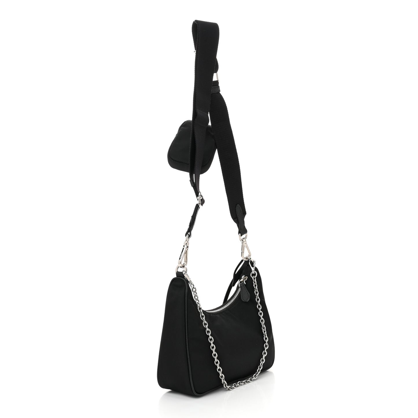Nylon Re-Edition 2005 Shoulder Bag Black