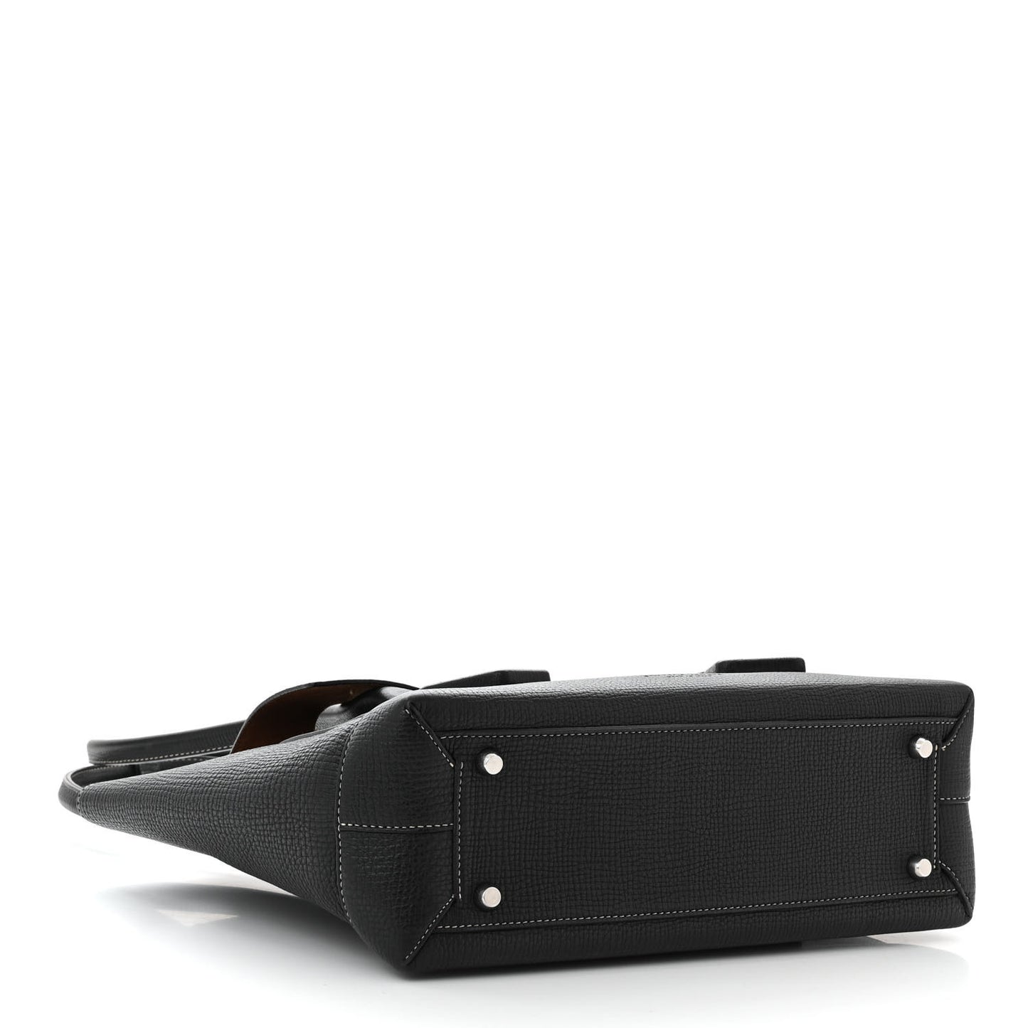 Grainy Calfskin Small Arco Black