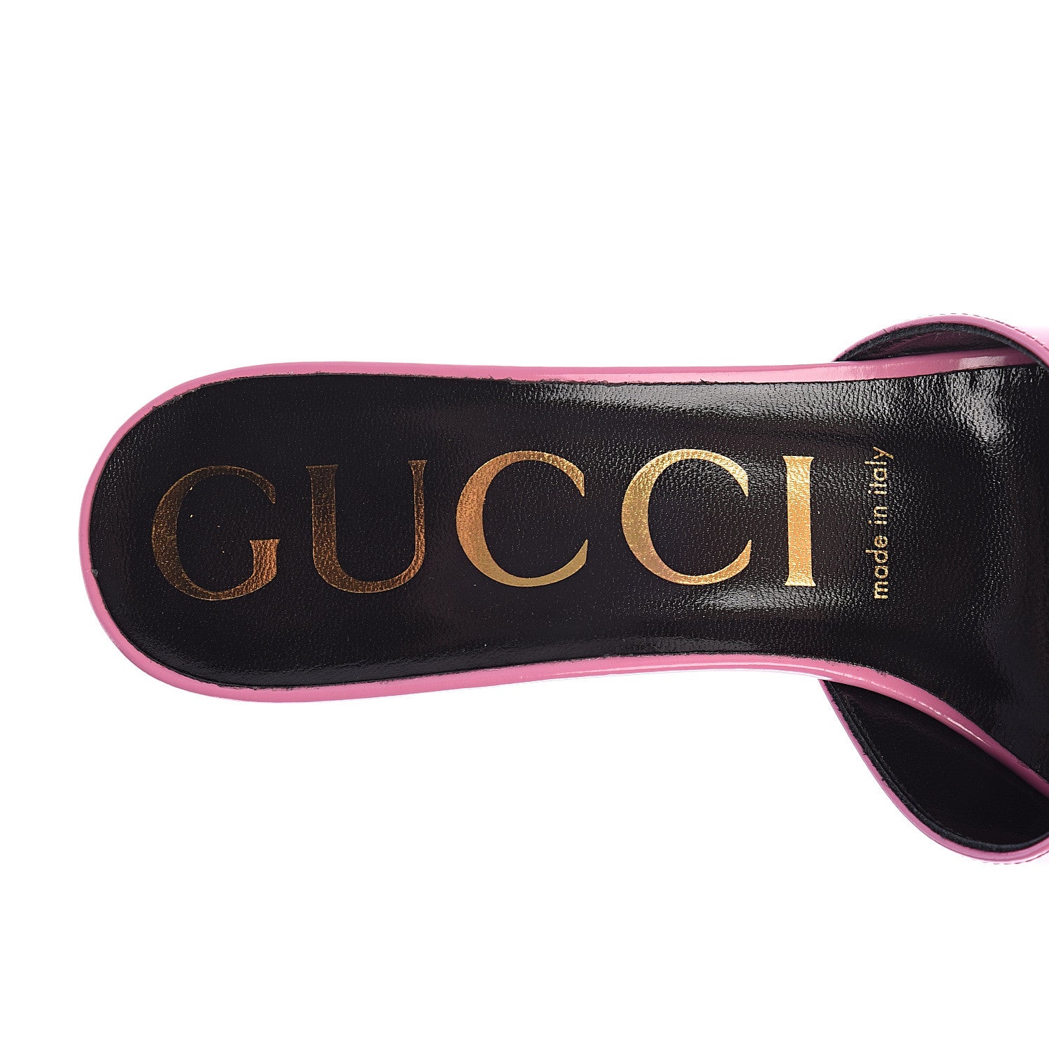 Gucci Calfskin High-Heel Slide 36 Bubblegum Pink 5 of 9