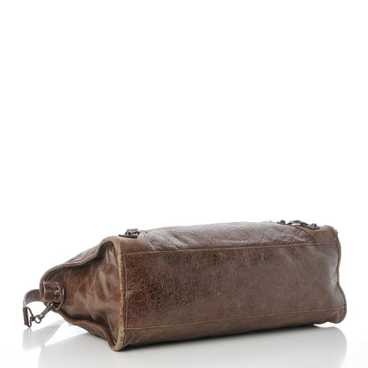 Balenciaga Chevre Classic Hardware City Olive Brown 5 of 15