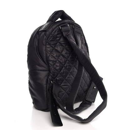 Chanel Nylon Quilted Coco Cocoon Backpack Black 3 of 7