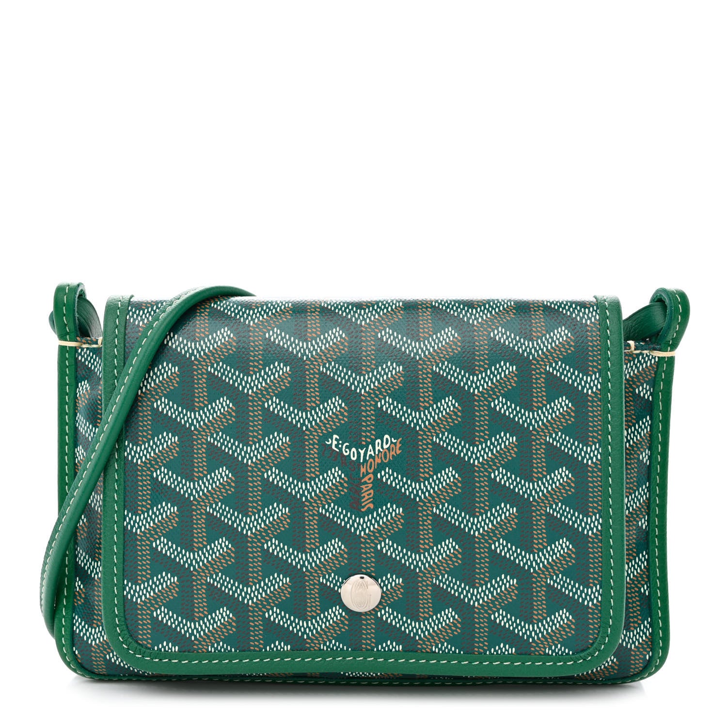 Goyard Goyardine Plumet Wallet Clutch Green 1 of 14
