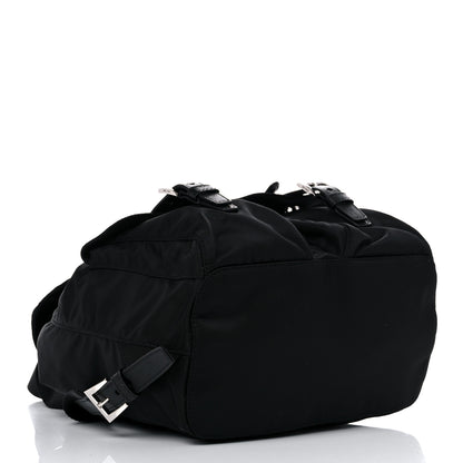 Prada Tessuto Nylon Saffiano Medium Backpack Black 4 of 10