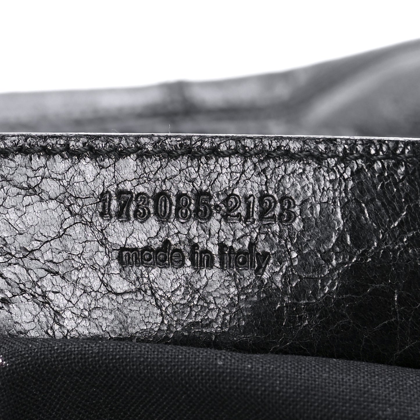 Agneau Giant 21 Gold Hardware Brief Black