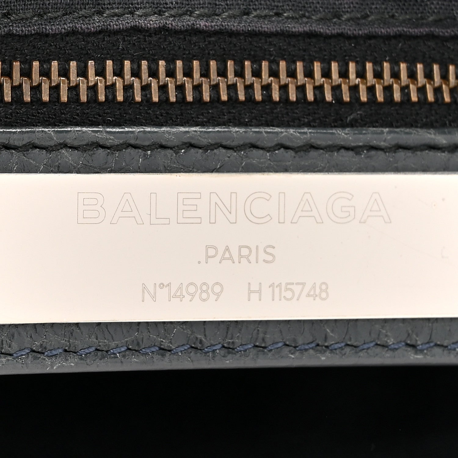 Balenciaga Agneau Classic Hardware City Anthracite 7 of 15