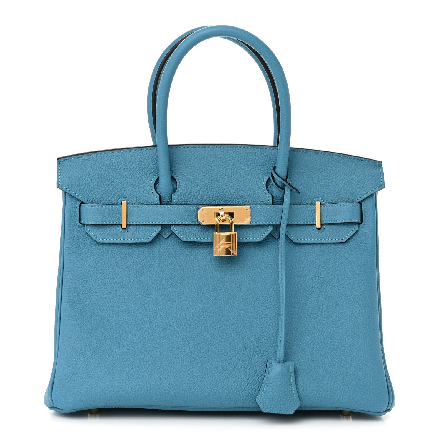 Hermes Togo Birkin 30 Turquoise 1 of 12