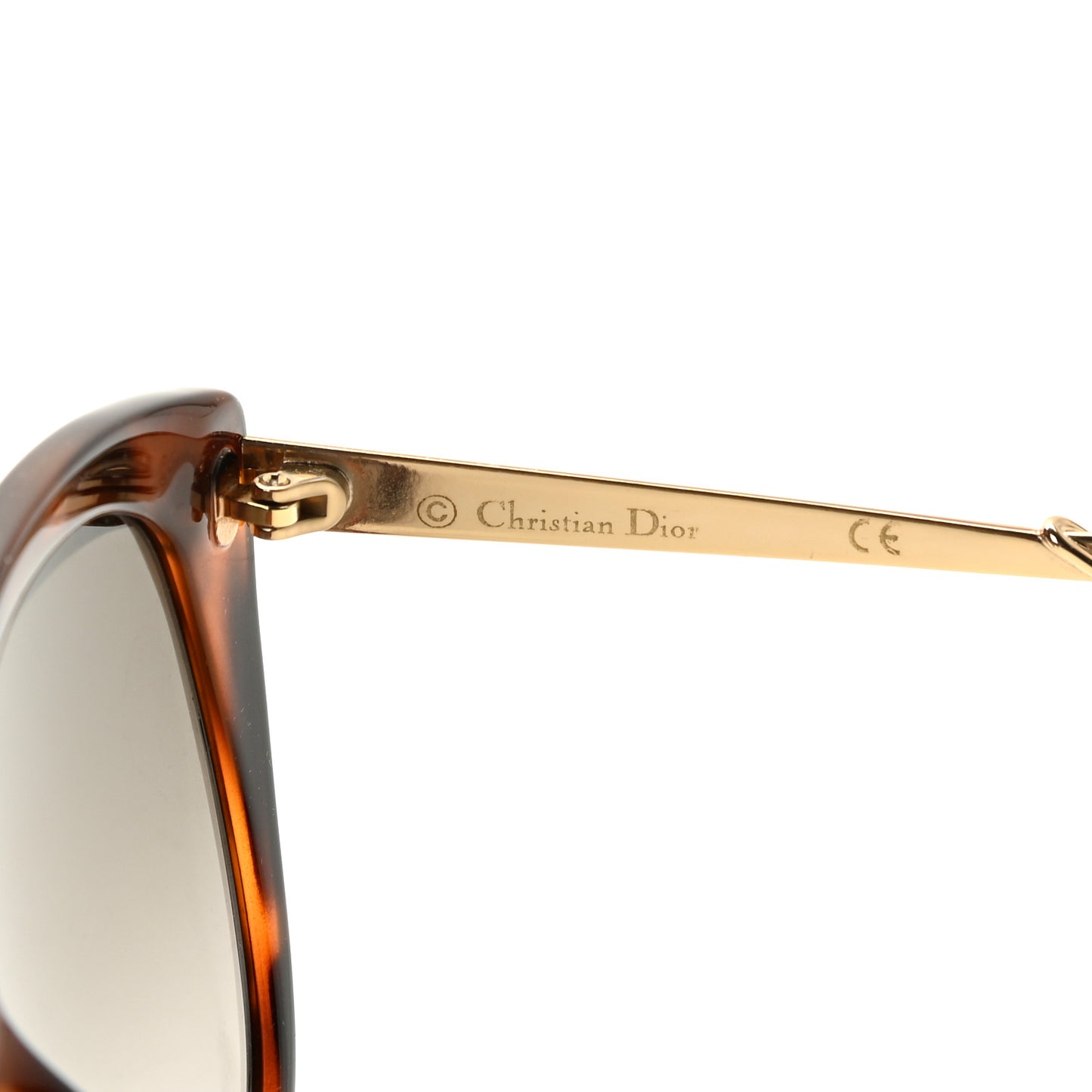 Cat Eye Liner Sunglasses Tortoise
