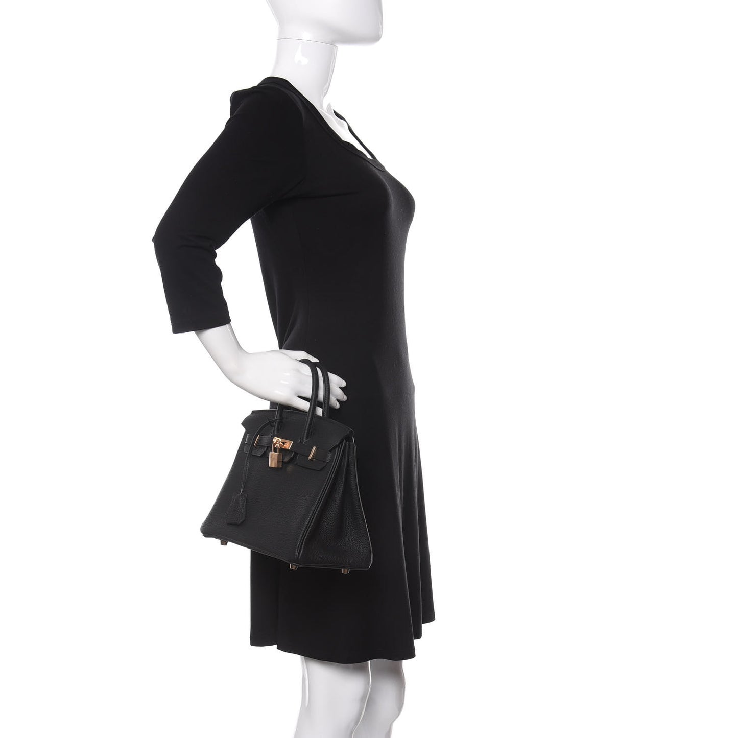 Togo Birkin 25 Black
