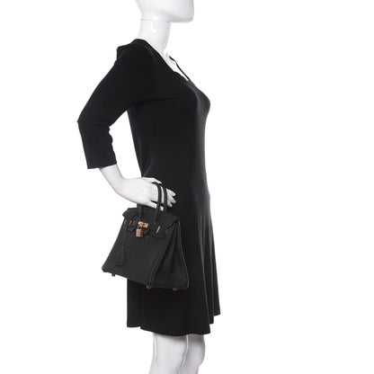 Hermes Togo Birkin 25 Black 2 of 11