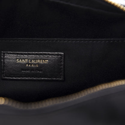 Saint Laurent Calfskin Matelasse Monogram Lou Camera Bag Black 6 of 10