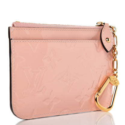 Louis Vuitton Vernis Key Pouch Rose Ballerine 3 of 7