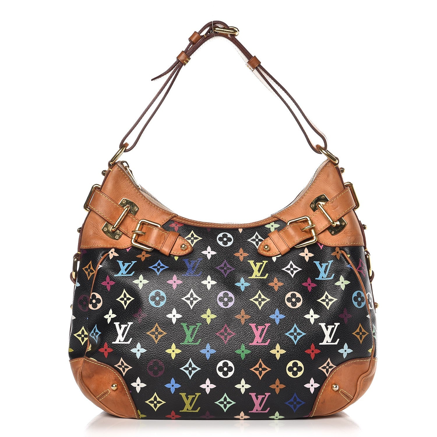 Louis Vuitton Monogram Multicolor Greta Black 1 of 12