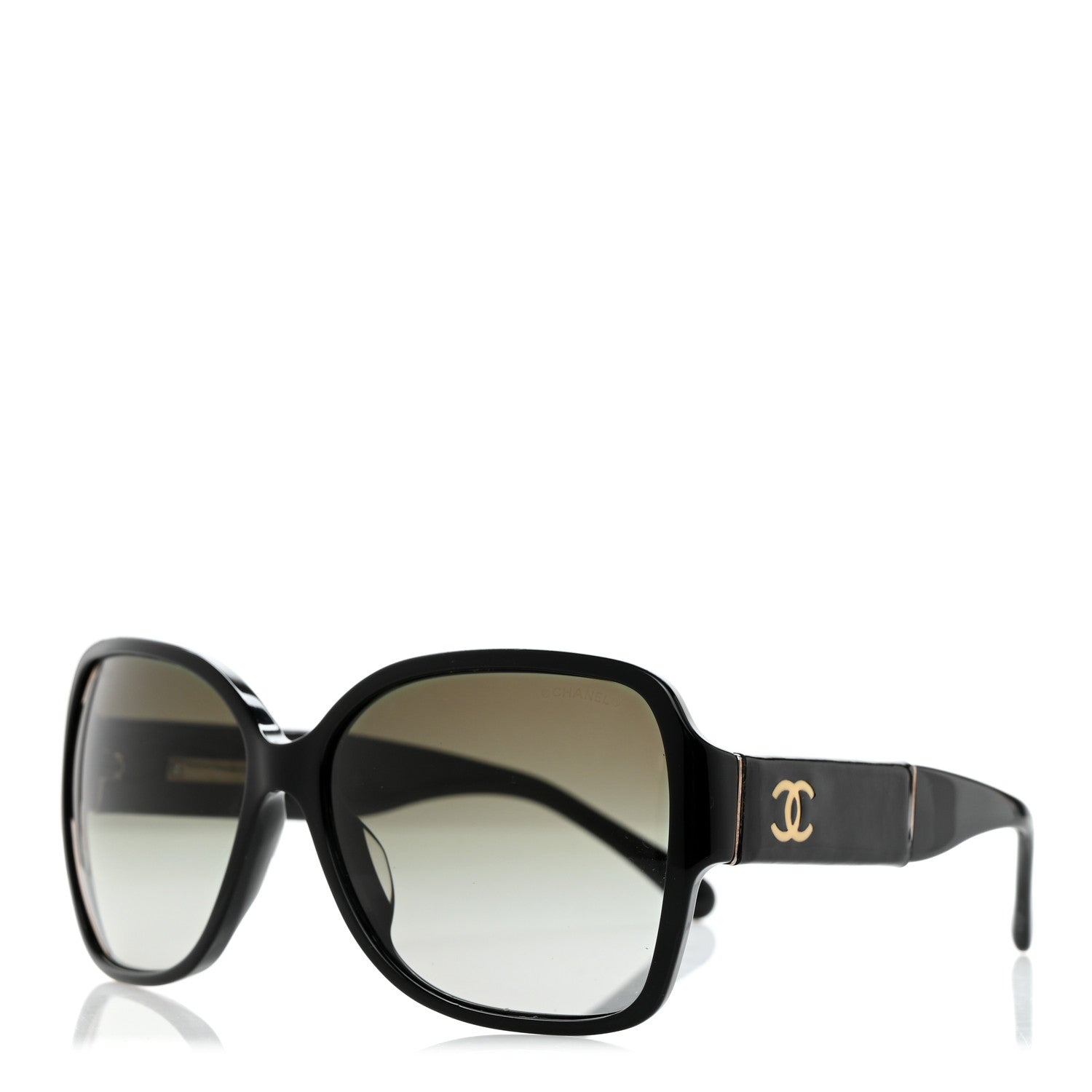 Chanel Square Summer CC Sunglasses 5230Q Black 1 of 8