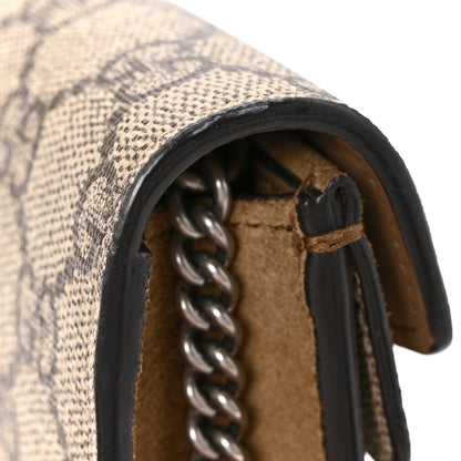 Gucci GG Supreme Monogram Super Mini Dionysus Shoulder Bag Taupe 12 of 14