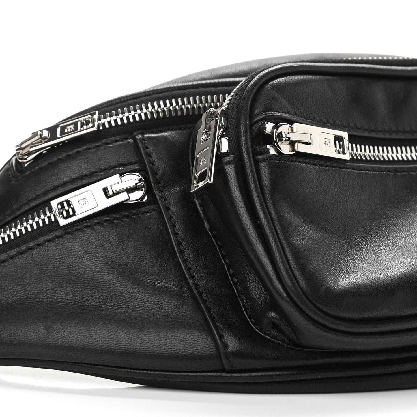 Lambskin Attica Belt Bag Black