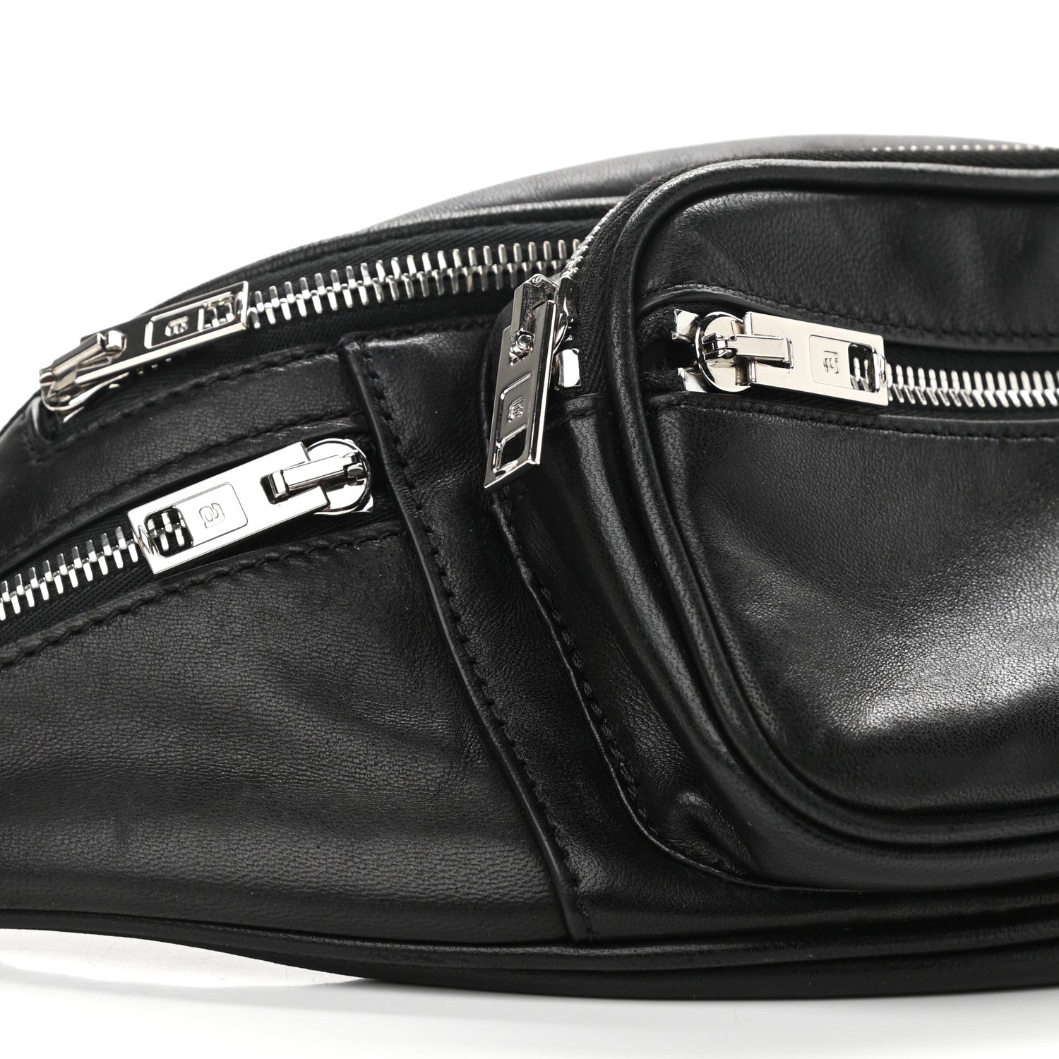 Alexander Wang Lambskin Attica Belt Bag Black 8 of 9
