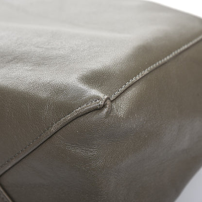 Celine Smooth Lambskin Vertical Bi-Cabas White Grey 14 of 14