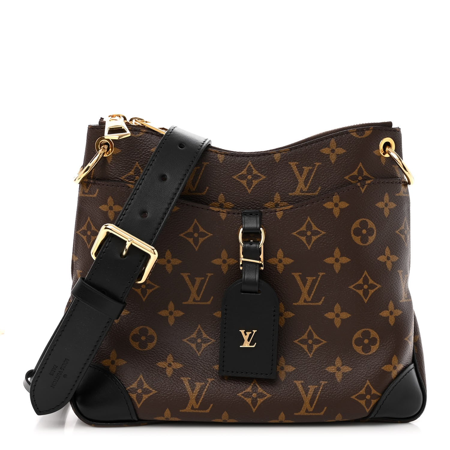 Louis Vuitton Monogram Odeon PM Black 1 of 9