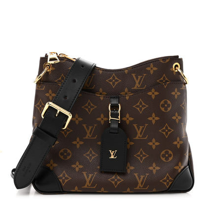 Louis Vuitton Monogram Odeon PM Black 1 of 9