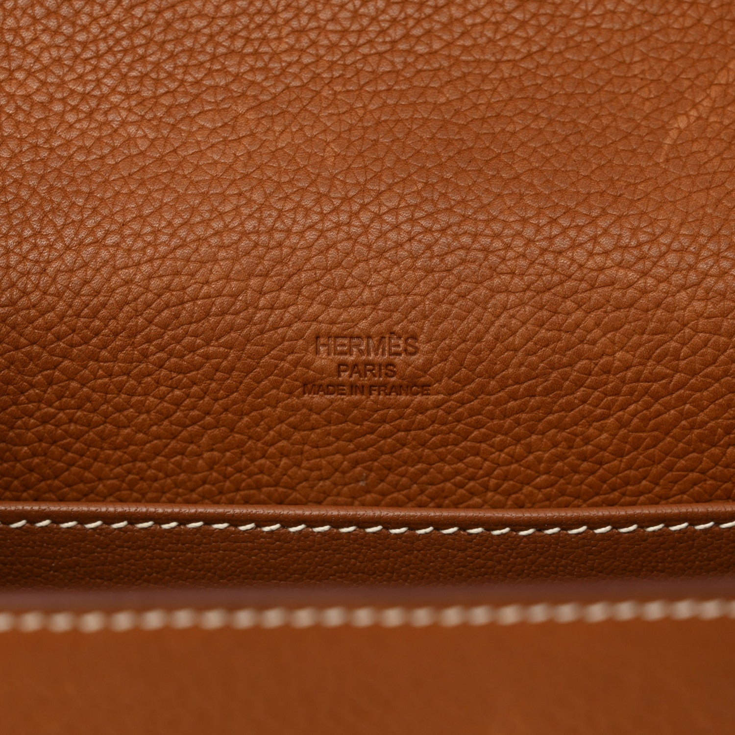 Hermes Barenia Faubourg Mini Sac Roulis Fauve 6 of 18