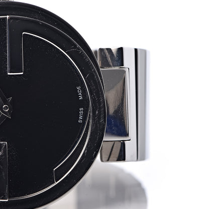 Gucci Stainless Steel 28mm Interlocking G Quartz Watch Black 12 of 12