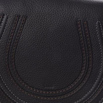 Chloe Calfskin Mini Marcie Round Crossbody Bag Black 9 of 9
