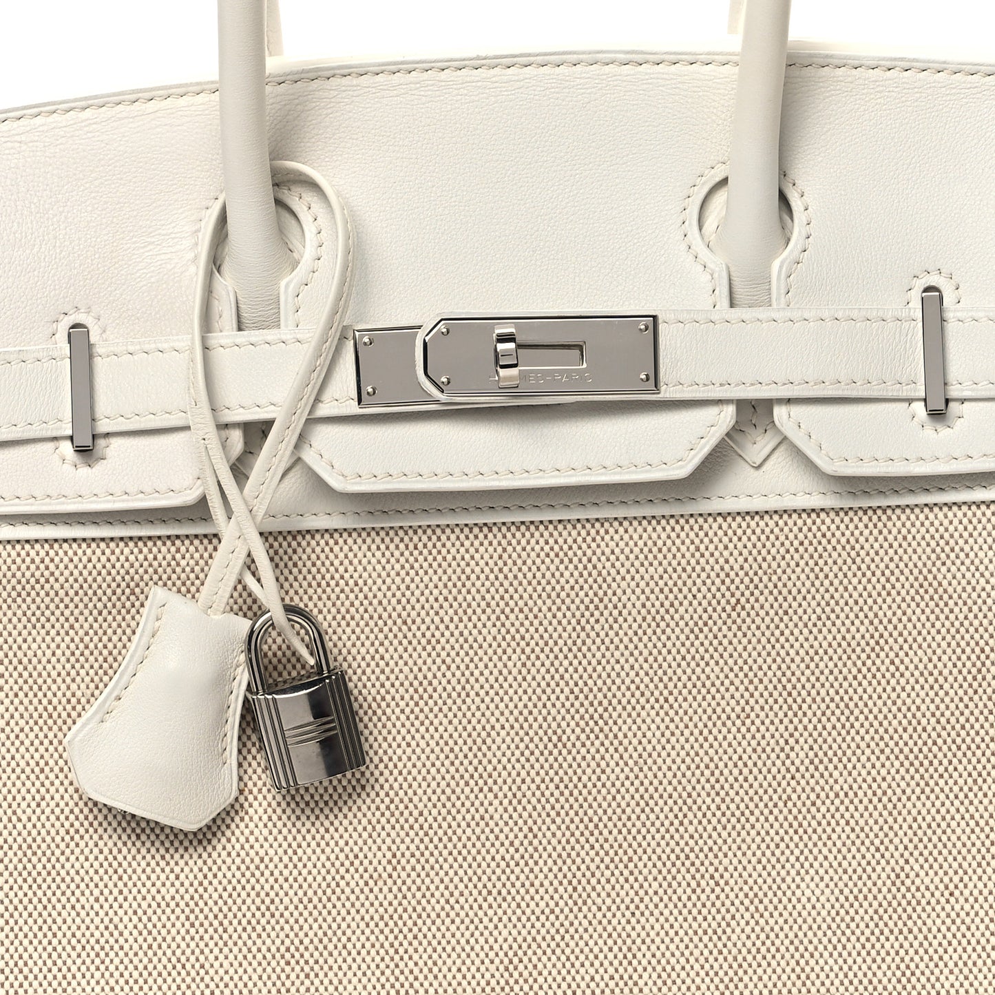 Toile Swift Birkin 30 White