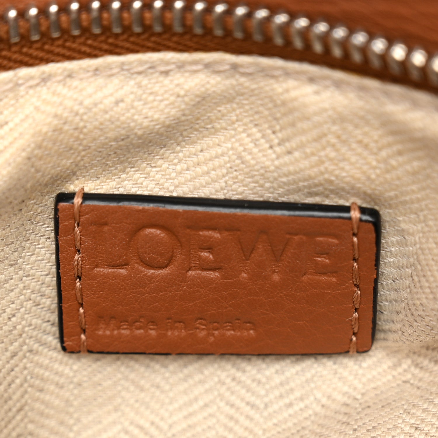 Loewe Calfskin Small Puzzle Bag Tan 6 of 11