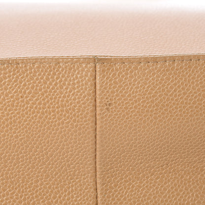 Chanel Caviar CC Tote Beige 13 of 18