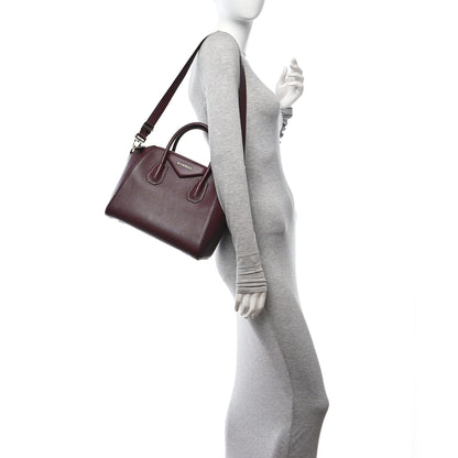 Givenchy Sugar Goatskin Small Antigona Burgundy 2 of 10