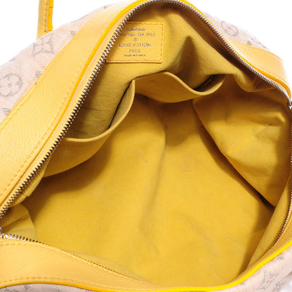 Louis Vuitton Monogram Denim Speedy Round Yellow 5 of 7