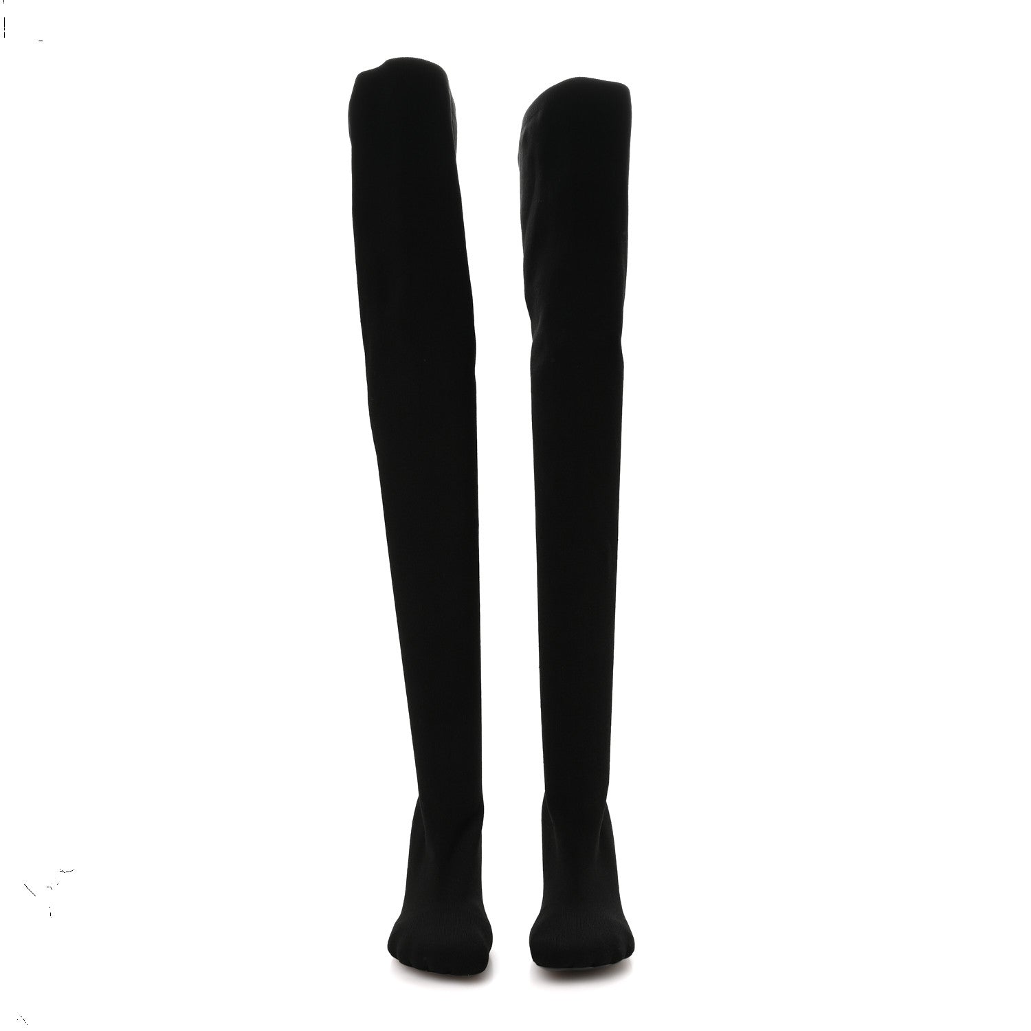Balenciaga Knit Fetish Anatomic 110 Boots 37 Black 3 of 8