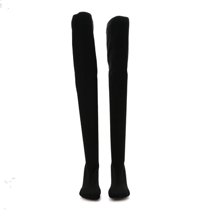 Balenciaga Knit Fetish Anatomic 110 Boots 37 Black 3 of 8