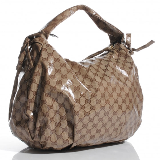 Gucci Crystal Monogram Hysteria Hobo 3 of 7