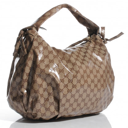 Gucci Crystal Monogram Hysteria Hobo 3 of 7