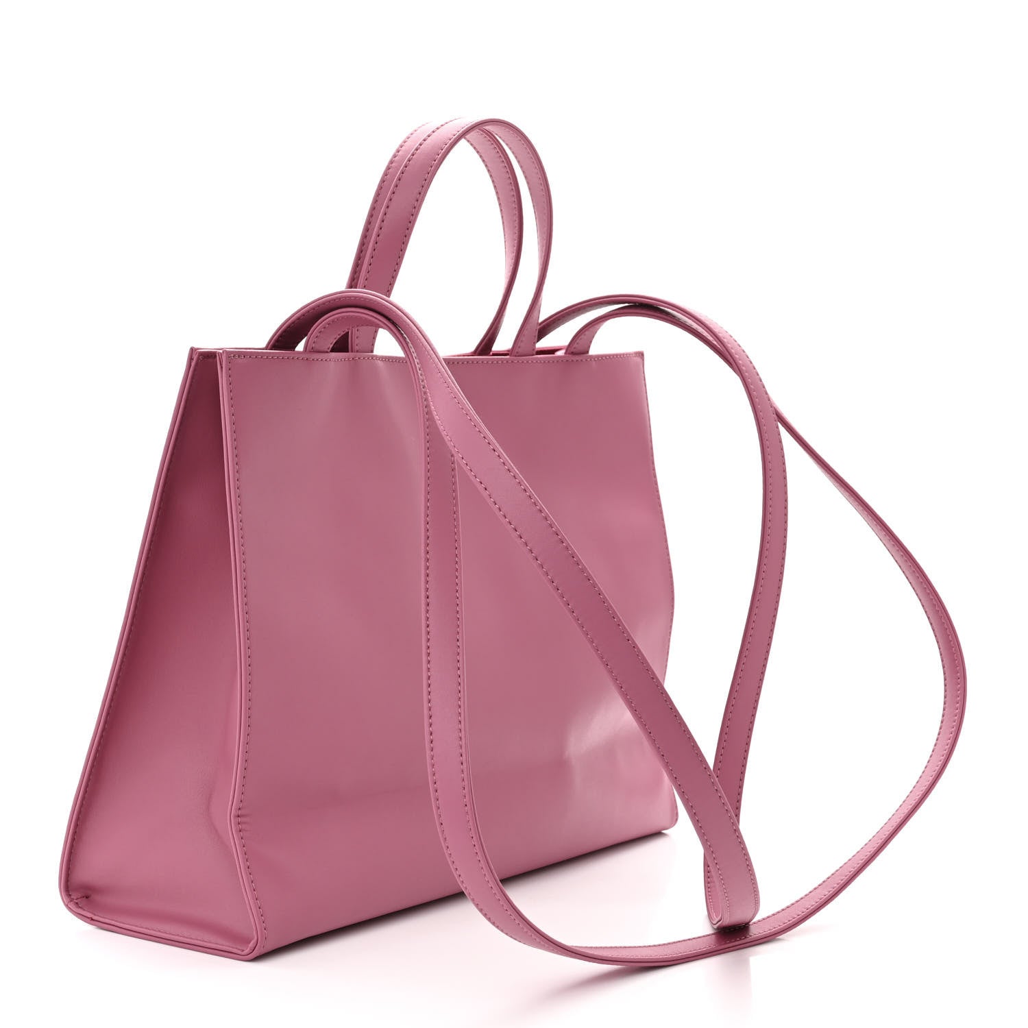 Telfar Vegan Leather Medium Shopping Bag Corned Beef 3 of 12