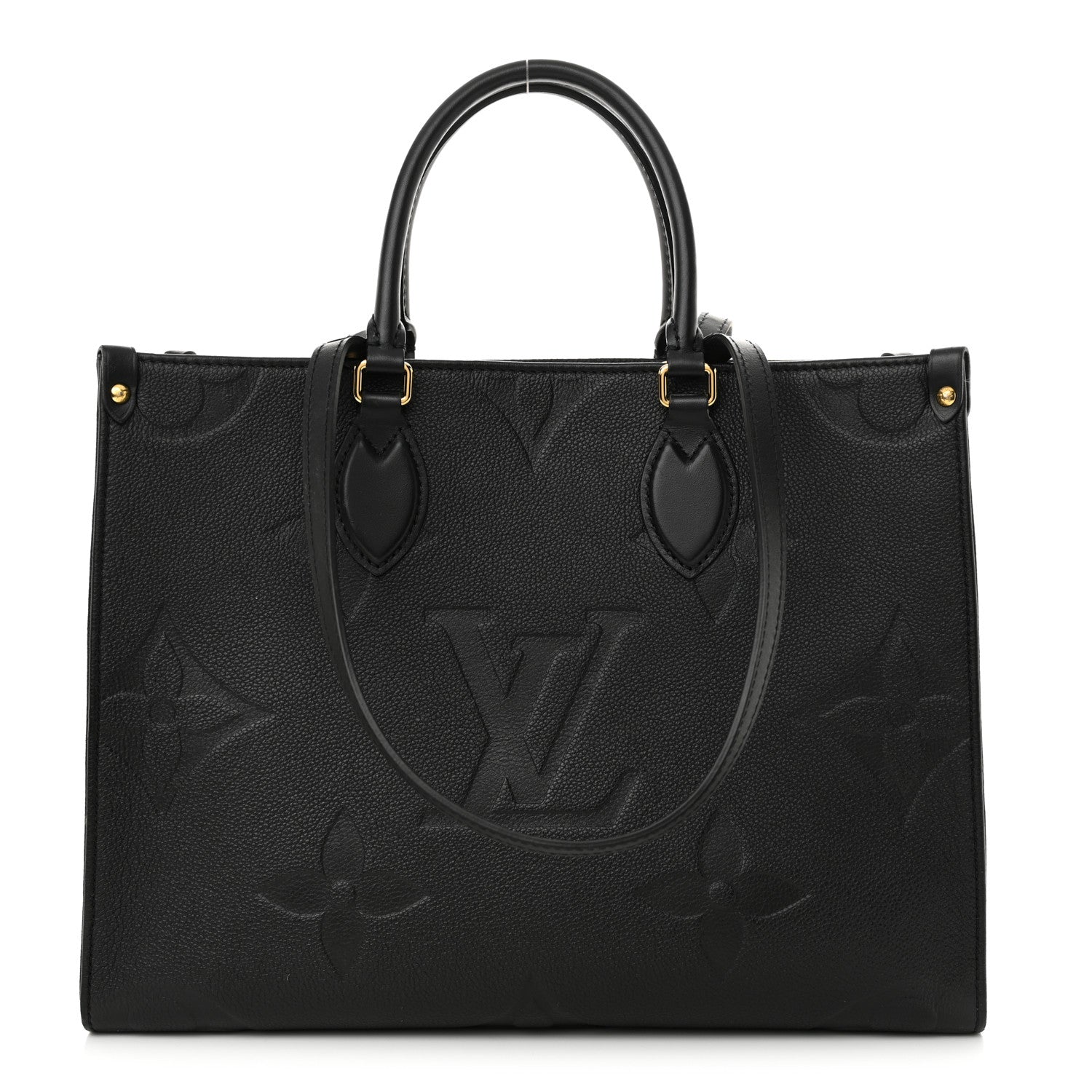 Louis Vuitton Empreinte Monogram Giant OnTheGo MM Black 1 of 11