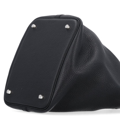 Hermes Taurillon Clemence Picotin Lock 22 MM Black 10 of 10