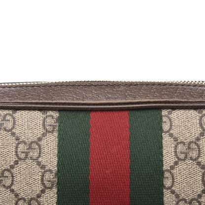 Gucci GG Supreme Monogram Web Small Ophidia Messenger Bag Brown 10 of 11