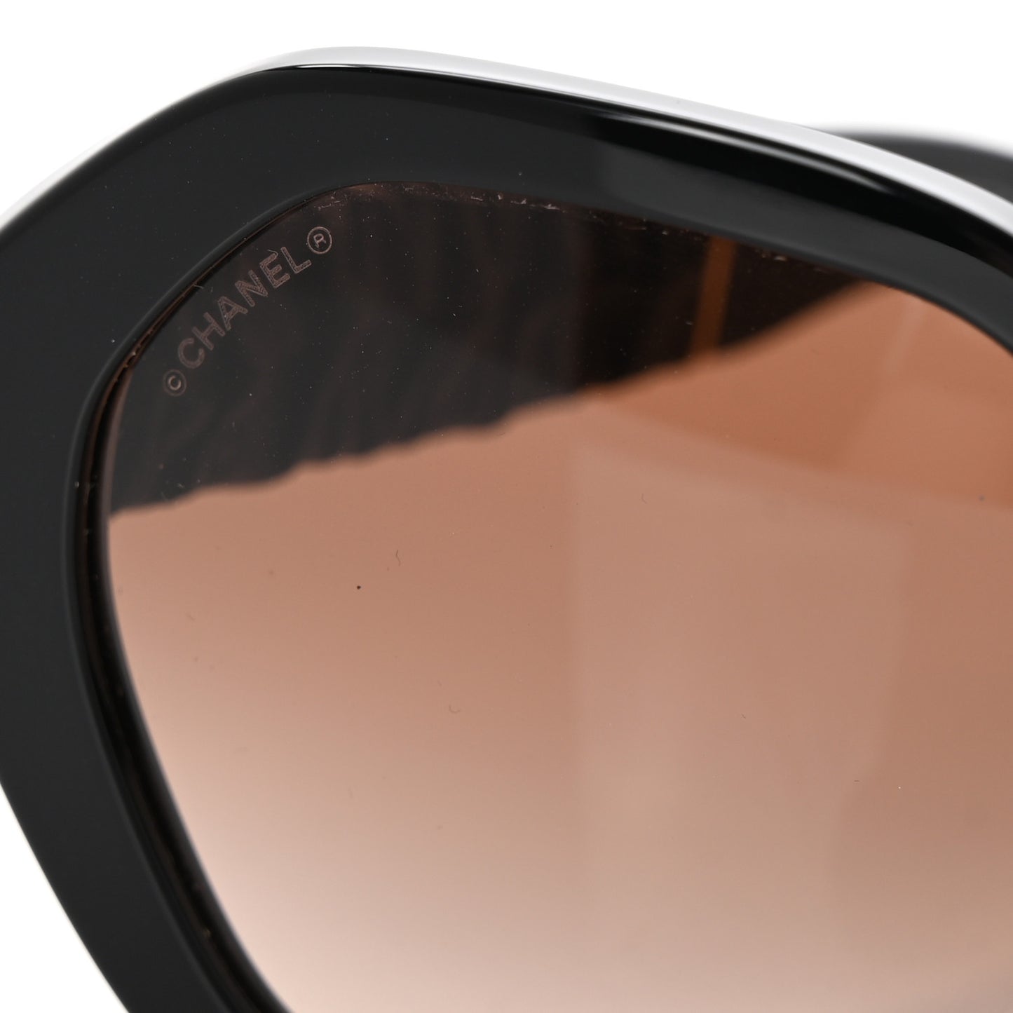 Calfskin CC Sunglasses 5475-Q-A Black