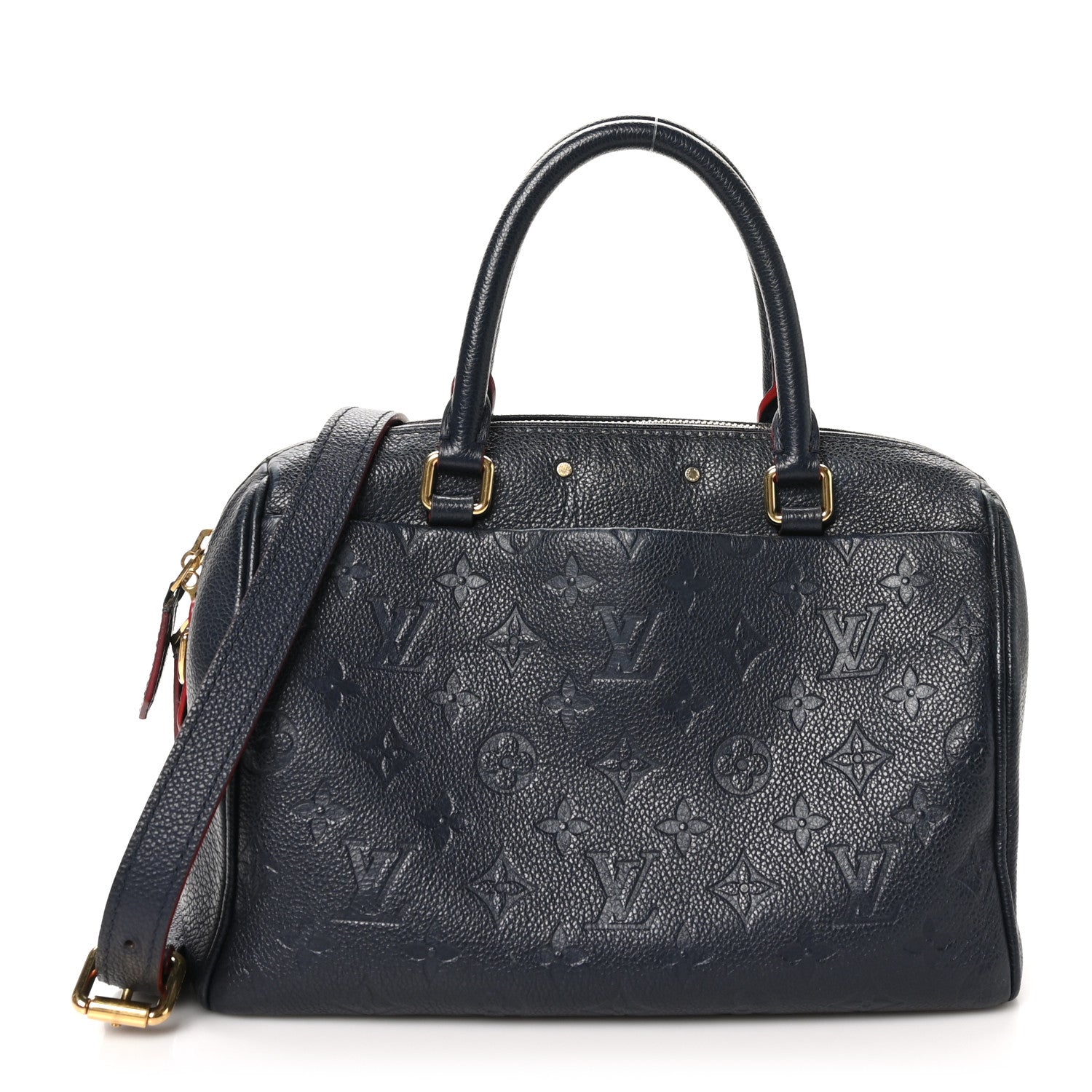 Louis Vuitton Empreinte Speedy Bandouliere 25 NM Marine Rouge 1 of 8