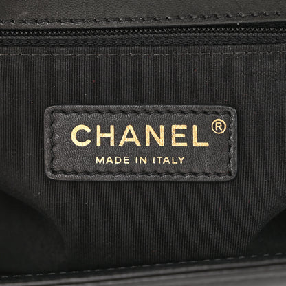 Chanel Lambskin Quilted New Medium Boy Flap Black 6 of 12