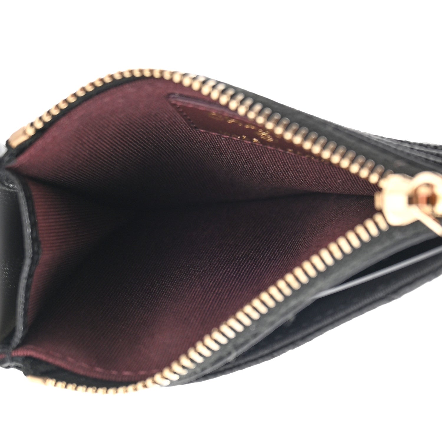 Chanel Caviar Quilted CC Zip Card Holder Black 5 of 8