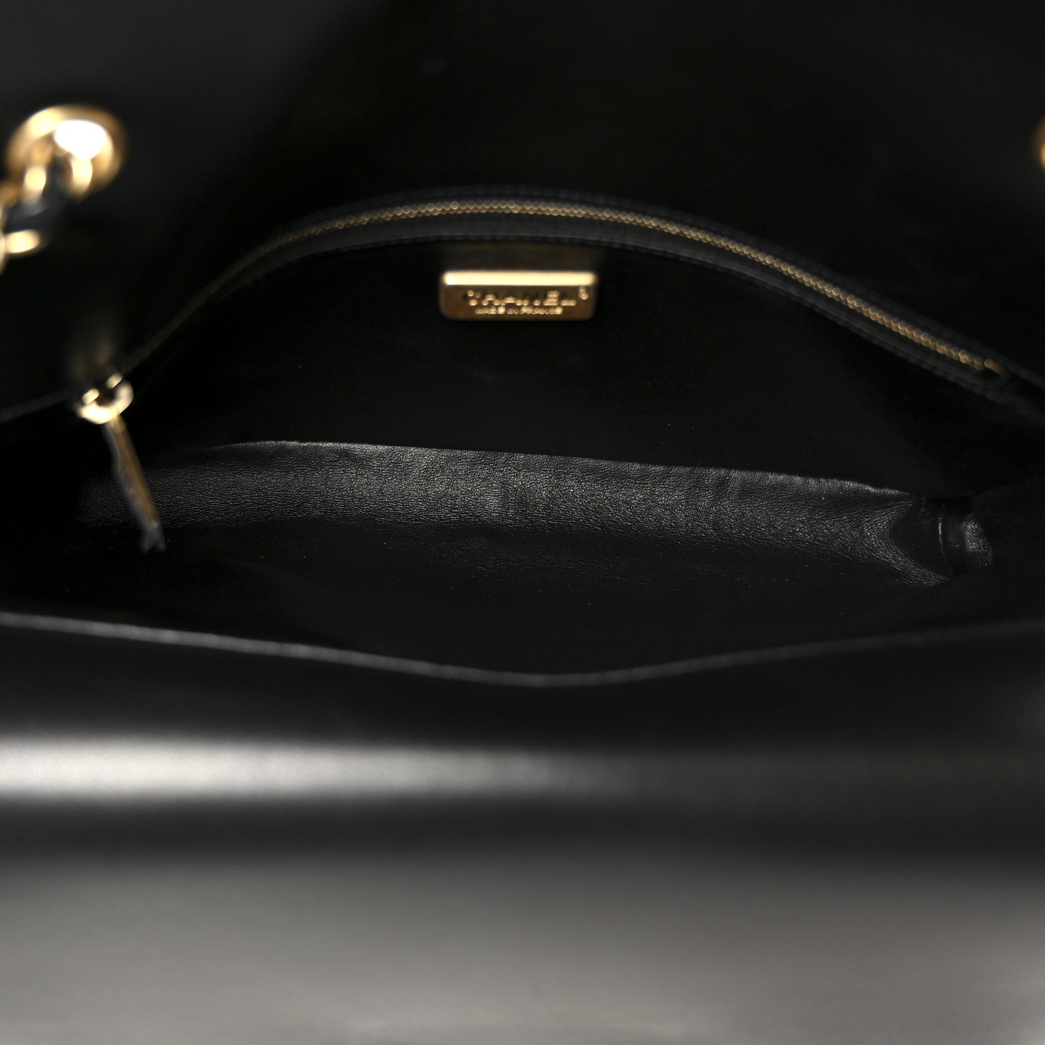 Chanel Snakeskin Large CC Chic Flap Black 5 of 11