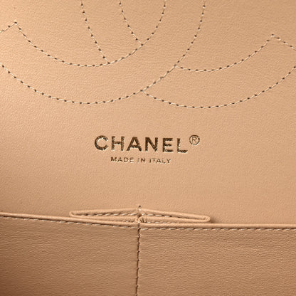 Chanel Caviar Quilted Jumbo Double Flap Beige 6 of 12