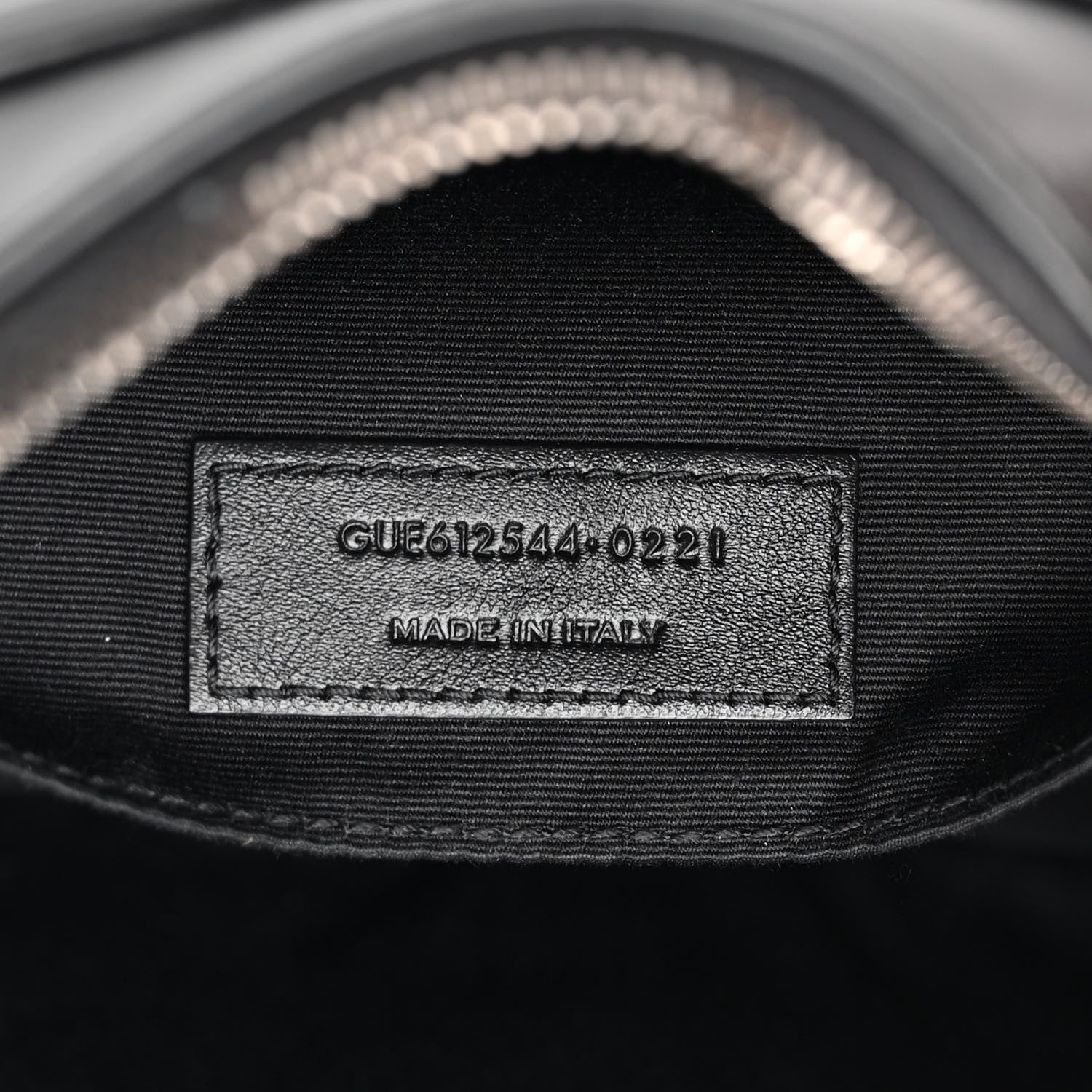 Saint Laurent Calfskin Matelasse Monogram Lou Camera Bag Black 7 of 13