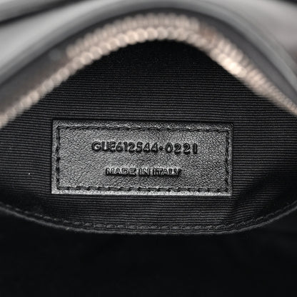 Saint Laurent Calfskin Matelasse Monogram Lou Camera Bag Black 7 of 13