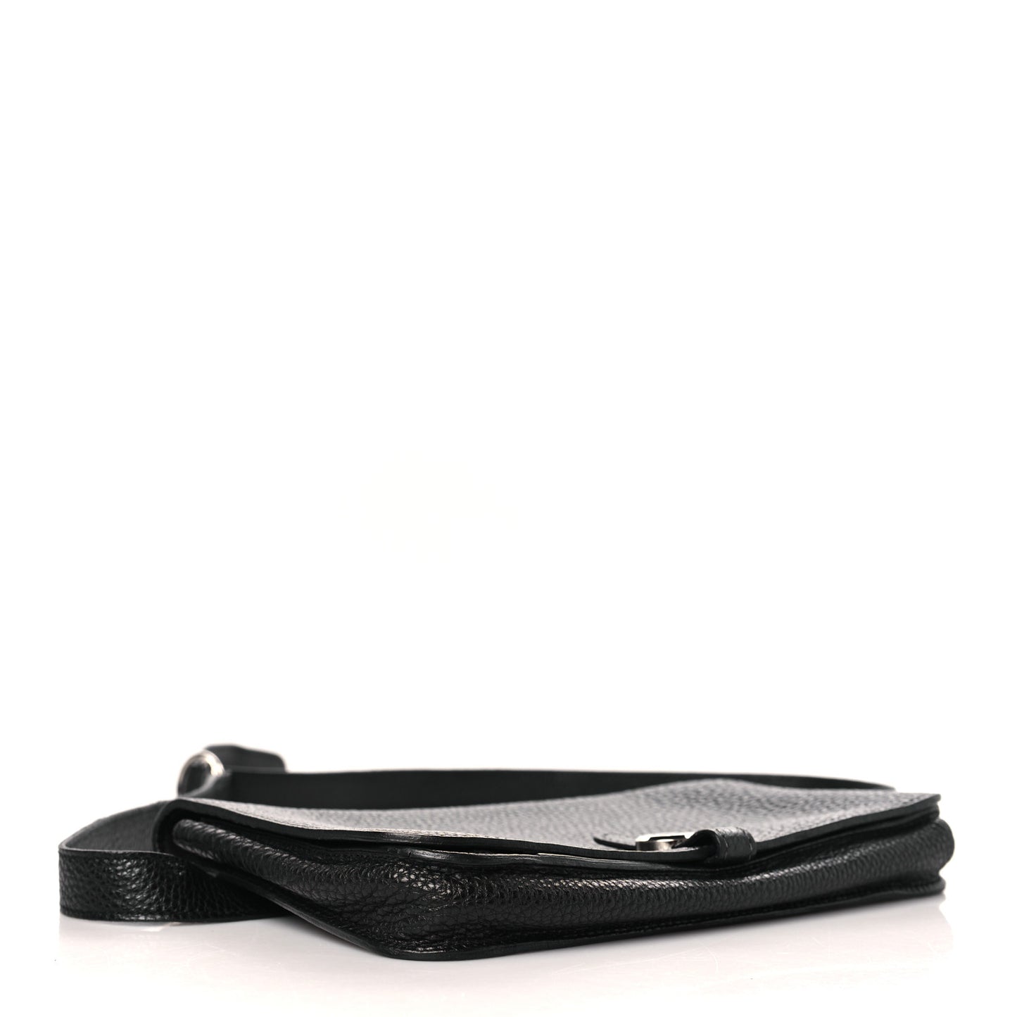Togo Dogon Wallet Waist Pouch Black