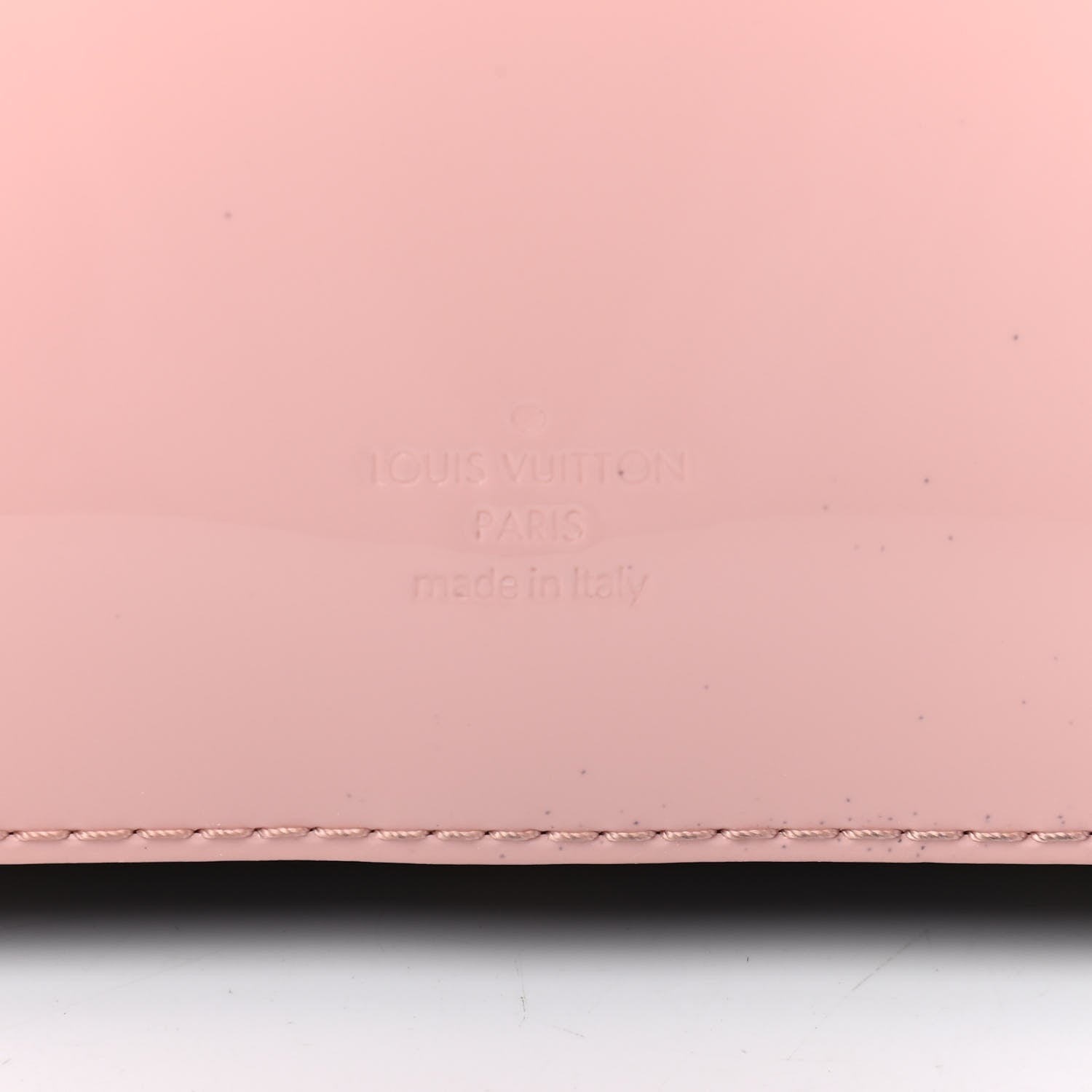 Louis Vuitton Patent Calfskin Monogram Cherrywood BB Rose Ballerine 5 of 8