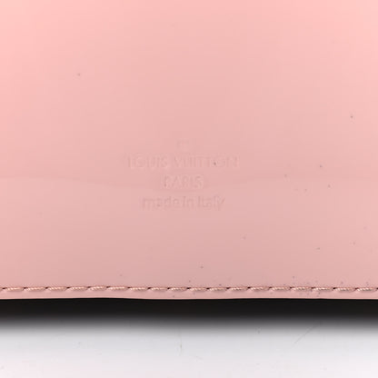 Louis Vuitton Patent Calfskin Monogram Cherrywood BB Rose Ballerine 5 of 8